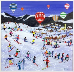 Légballonozás a pályán, 1995